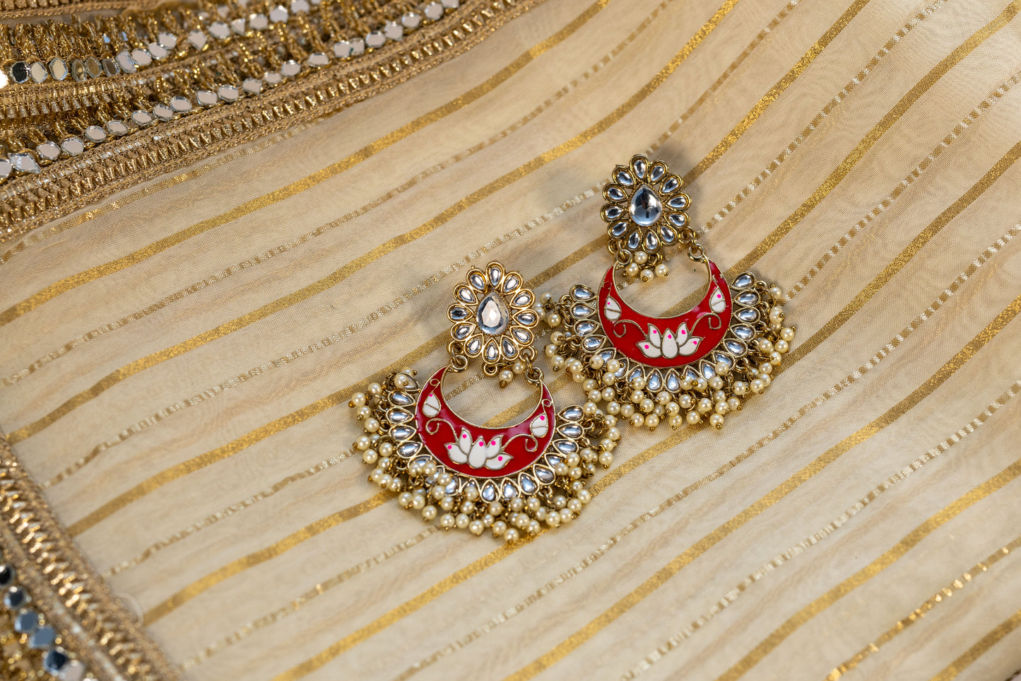 Kaavya Handpainted Earrings