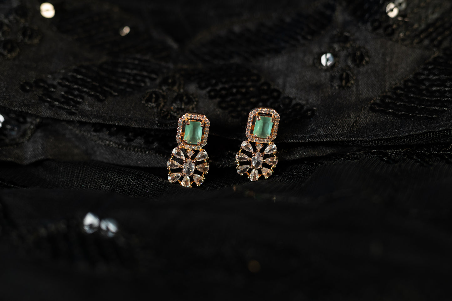 Aria Floral Studs
