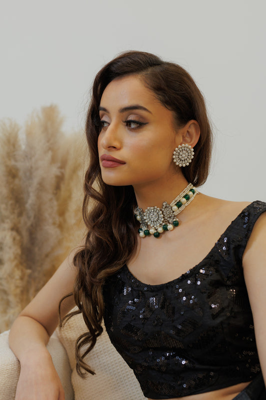 Zara Kundan Studded Set