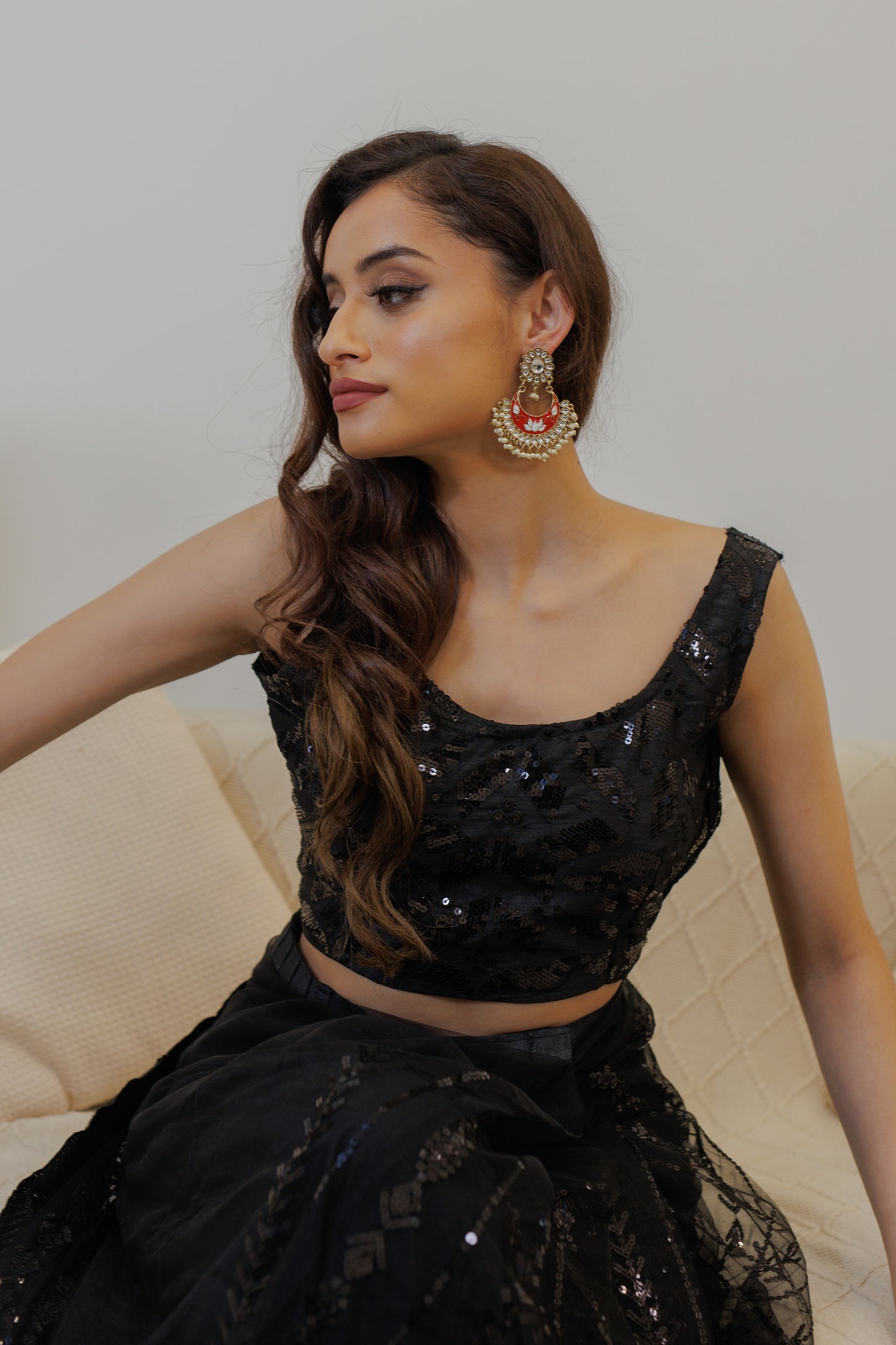 Kaavya Handpainted Earrings