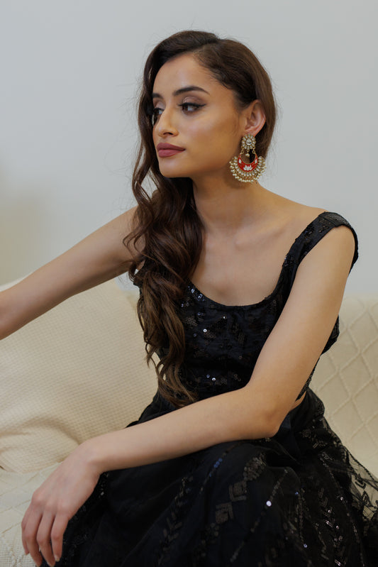 Kaavya Handpainted Earrings