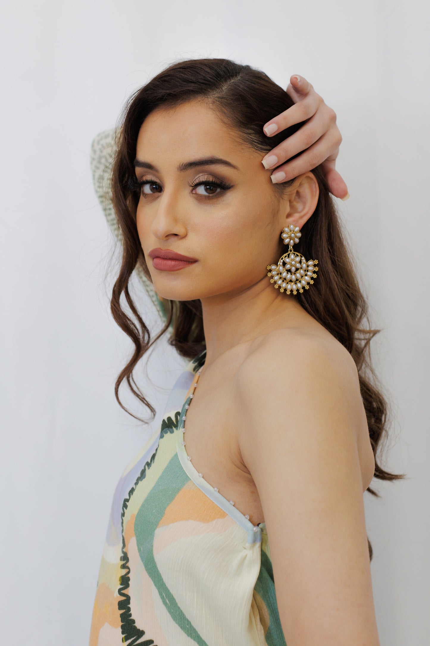 Kiara Kundan Earrings